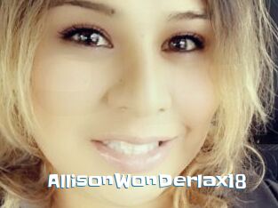 AllisonWonDerlax18