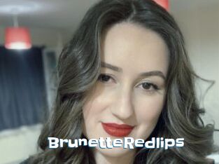 BrunetteRedlips
