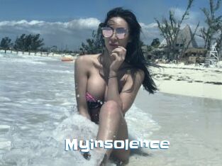 Myinsolence