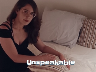 Unspeakable